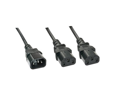 CABLE POWER C14 TO 2 X