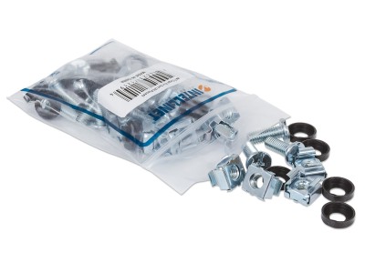 INTELLINET Schraubensatz 20-teilig silber