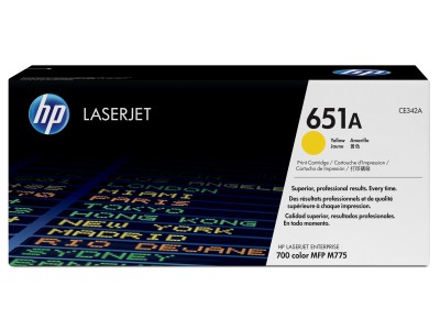 HP 651A Gelb LaserJet Tonerpatrone