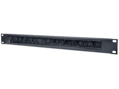 INTELLINET Kabeldurchführung 48,3cm 1HE Bürstenleiste