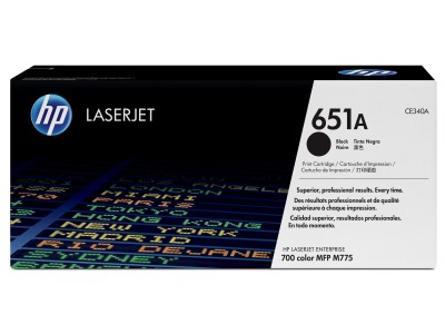 HP 651A Schwarz LaserJet Tonerpatrone
