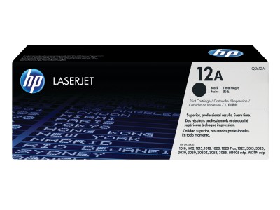 HP 12A Schwarz LaserJet Tonerpatrone