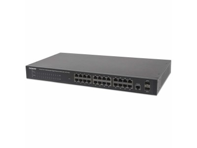 INTELLINET Switch 24x GE Web-Managed SNMP