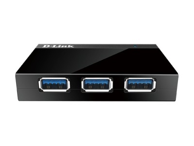 D-Link DUB-1340 4-Port USB3 Hub mit