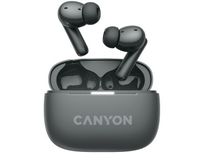 CANYON headset OnGo TWS-10 ANC+ENC Grey