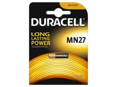 Duracell MN 27 (LR27) Blistera iepakojumā