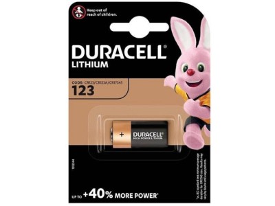Duracell DL 123 (CR123) Blistera iepakojumā