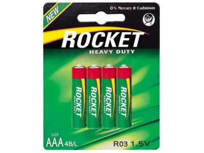Rocket R03-4BB (AAA) Blistera iepakojumā 4gb