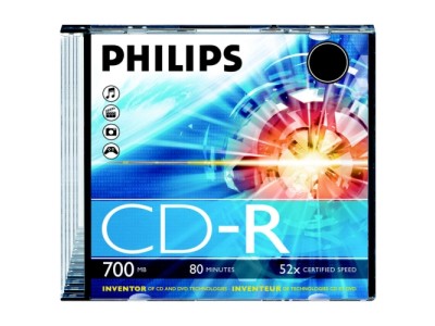 Philips CD-R 80 700MB slim case