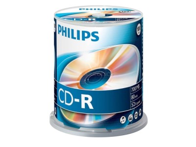 PHILIPS CD-R 80 700MB CAKE BOX