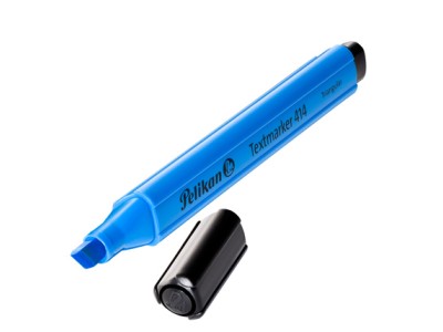 Pelikan Teksta Marķeris trīskantīgs 414 zils