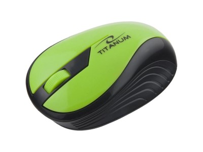 Titanium TM114G GREEN 1000DPI OPTISKĀ BEZVADU