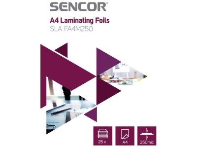 Sencor SLA FA4M250 Laminēšanas plēve A4