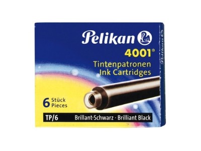 Pelikan Tintes patronas TP/6 Brilliant Black