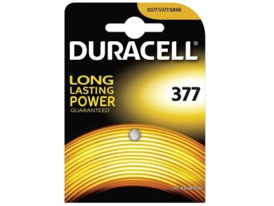 Duracell D377 (SR626SW, AG4) Blistera iepakojumā