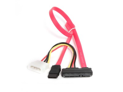 CABLE SATA-DATA + POWER/COMBO CC-SATA-C1 GEMBIRD