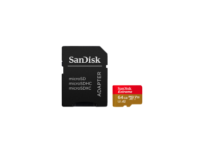 SANDISK Extreme microSDXC 64GB for Action