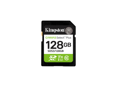 Kingston 128GB SDXC Canvas Select Plus
