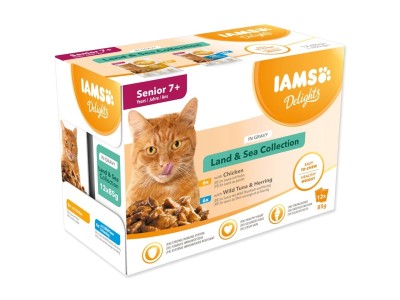 IAMS DELIGHTS Senior Land & Sea