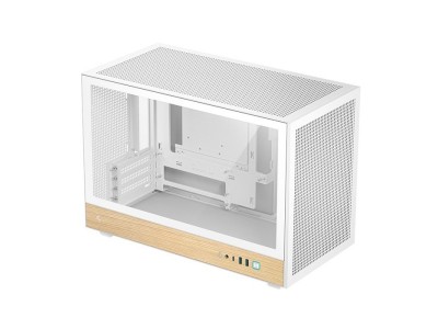 DeepCool CH260 WOOD case, white