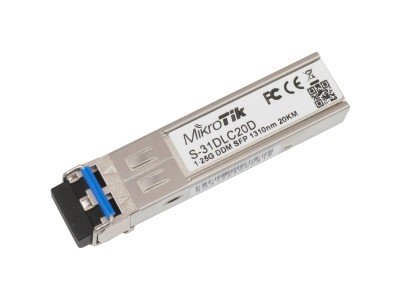 MikroTik 1,25G vienmoda SFP modulis