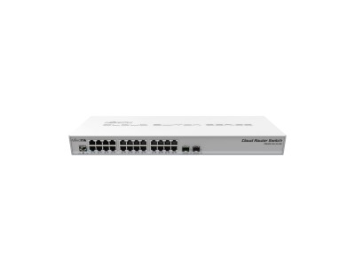 MikroTik CRS326-24G-2S+RM slēdzis – 24 portu