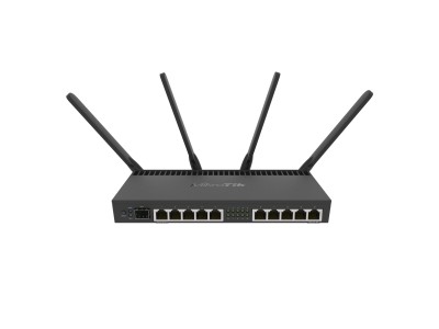 MikroTik RB4011iGS+5HacQ2HnD-IN Wi‑Fi 5 maršrutētājs ar