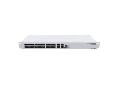 MikroTik CRS326-24S+2Q+RM komutators – 24x SFP