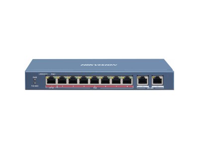 Hikvision DS-3E0310HP-E 8 portu PoE slēdzis