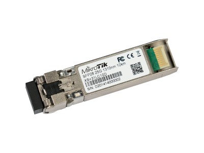 MikroTik XS+31LC10D 25G vienmoda SFP28 modulis