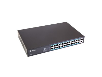 Milesight industriālais PoE slēdzis 400 W