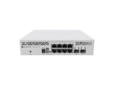 MikroTik CRS310-8G+2S+IN slēdzis – 2.5G