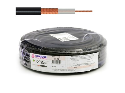 RG213U 30m (98ft) All-copper RF Coaxial