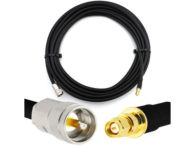 SMA Male to PL259 30m UHF