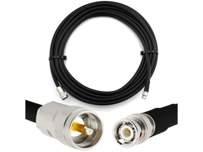 BNC Male to PL259 15m UHF