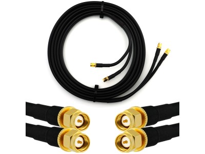 SMA Male to SMA Male 12m