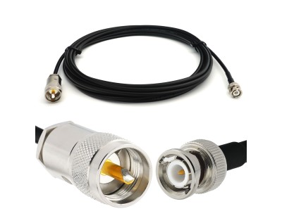 BNC Male to PL259 15m UHF