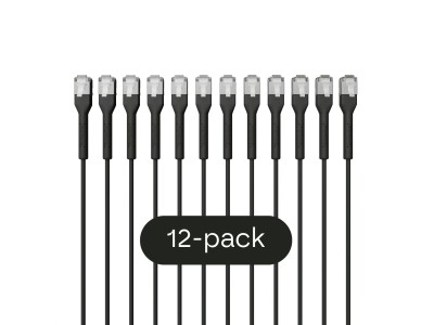 Broadbe Slim Patch Cable 10G Black
