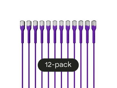 Broadbe Slim Patch Cable 10G Purple