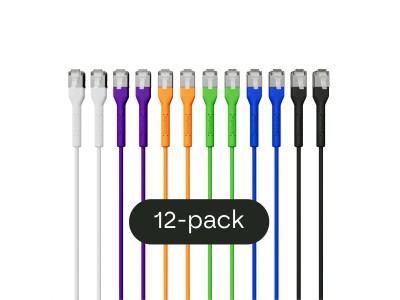 Broadbe Slim Patch Cable 10G Multicolor