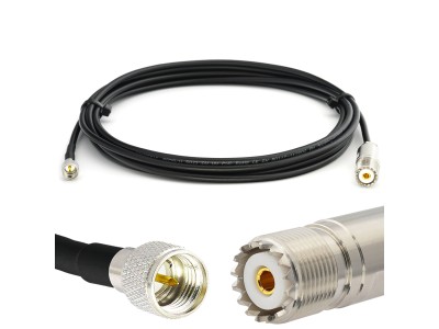 Mini UHF Male to SO239 UHF