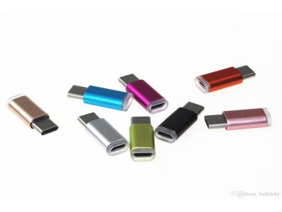 N/A Micro USB to Type-C Grey