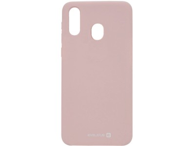 Evelatus Samsung A40 Silicon Case Pink
