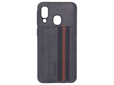 Evelatus Samsung A40 Cubit Plastic Black