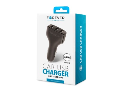 Forever Universal Triple USB car charger