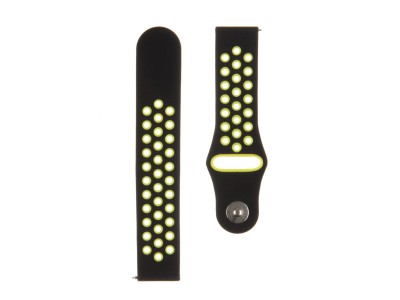 Tactical 20mm Double Silicone Watch Band