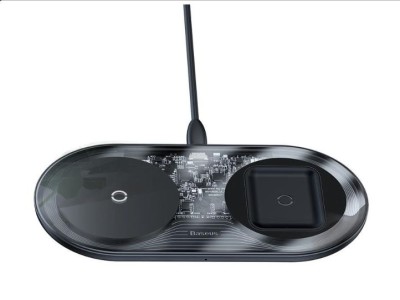 Baseus   WXJK-A01 Simple 2in1 Wireless Charger