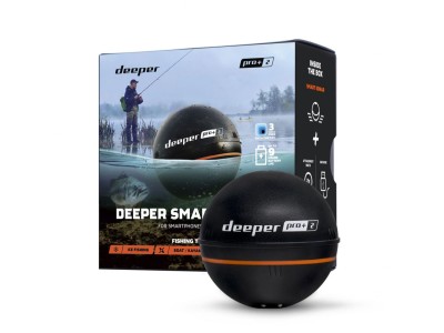 Deeper   Smart Sonar PRO+2 Sonar, Black