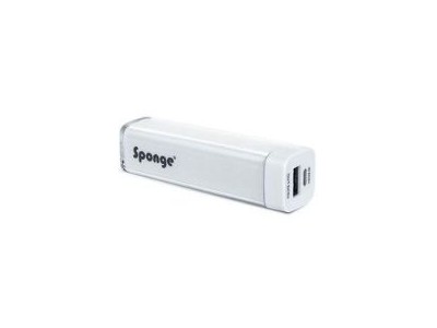 Sponge Power Bank 2600 mAh White