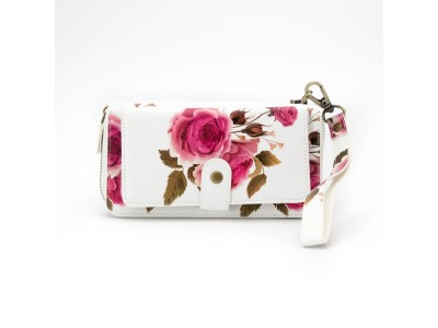 Evelatus Universal  Wallet Zipper Design Flower
